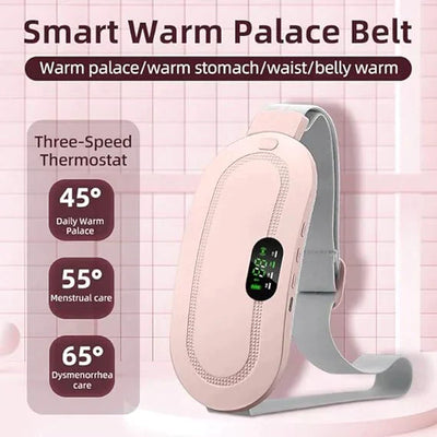 PORTABLE CRAMP MASSAGE HEATING BELT