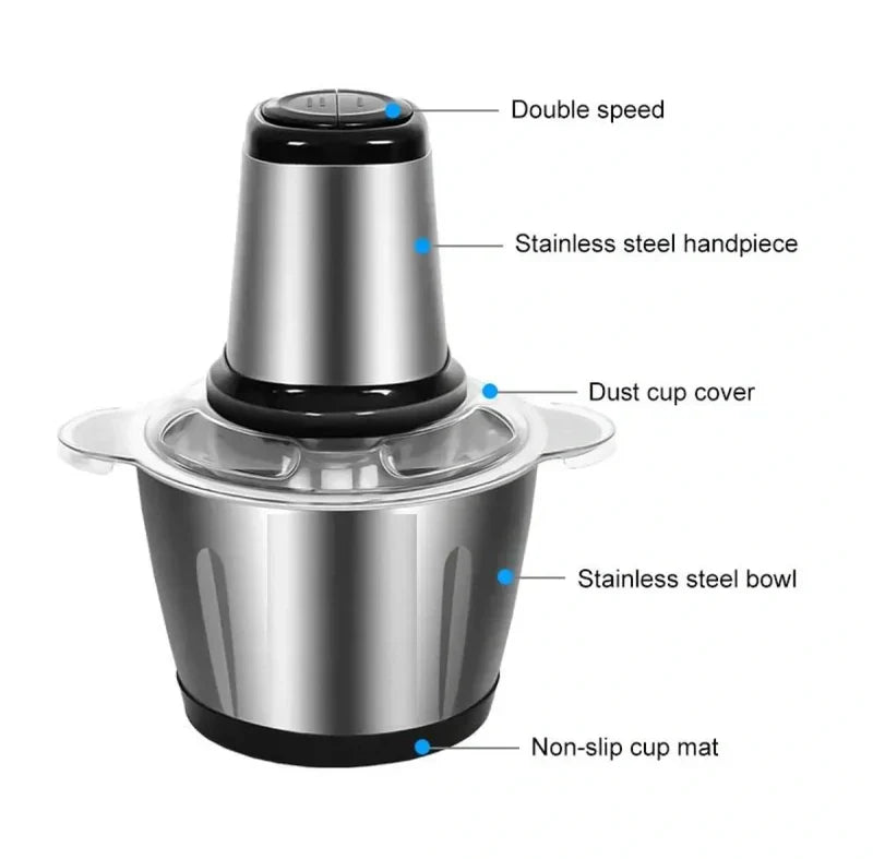 3L/2L Electric Meat Chopper Food Processor