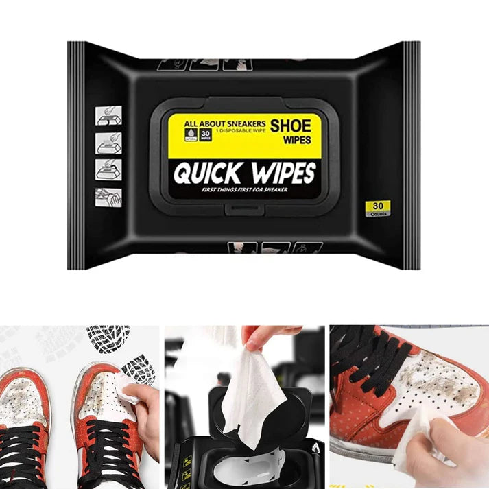 Instant Shoe Cleaning Wipes